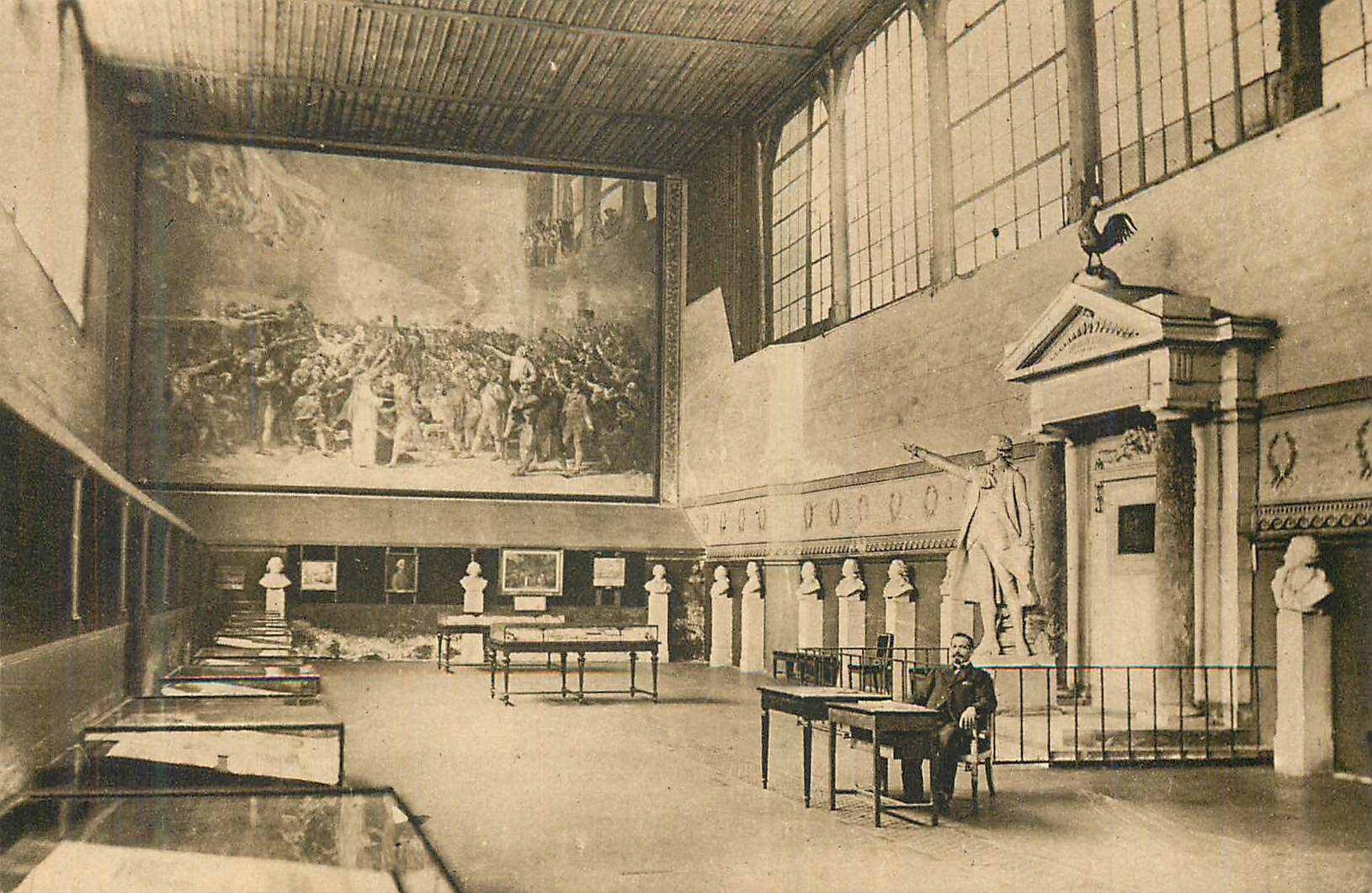 Salle d'exposition — Musée de l'Orangerie — Paris — Éditeur : A. Lévy, n° 347