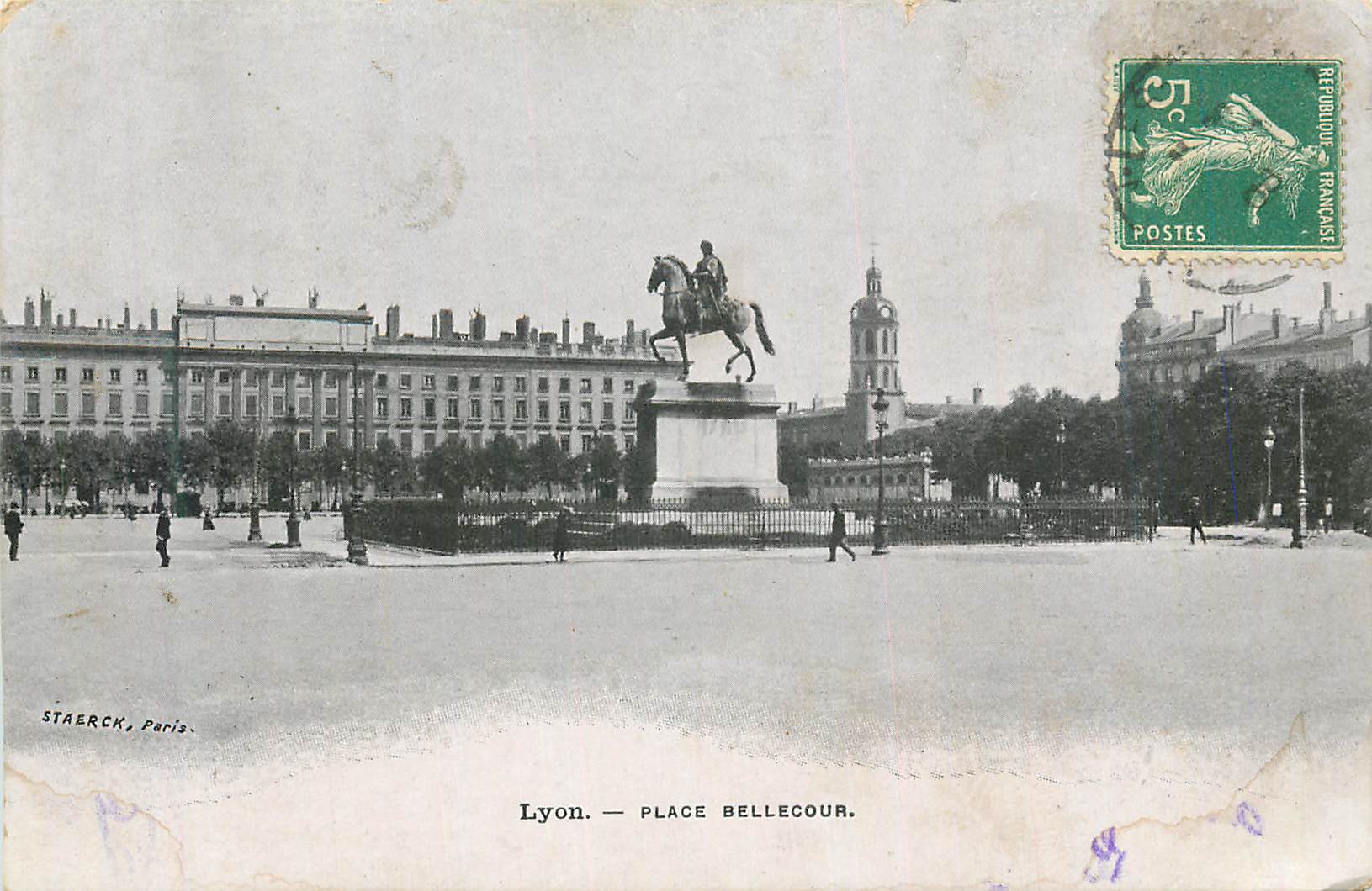 CPA Lyon place bellecour
