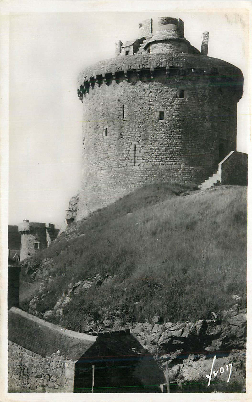 Château de la Roche — Tour ronde — J. V. 1907