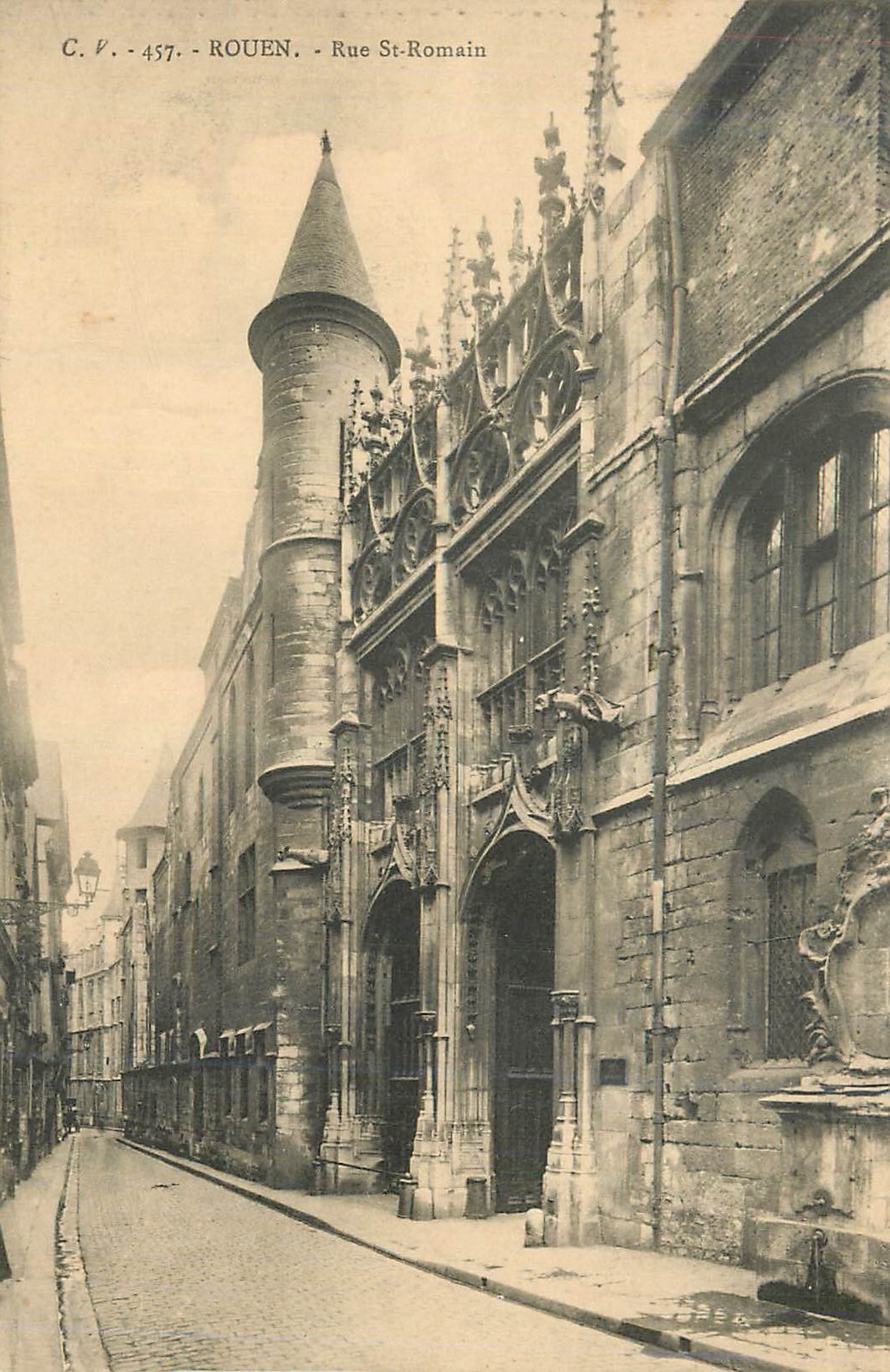 CPA Rouen rue st romain