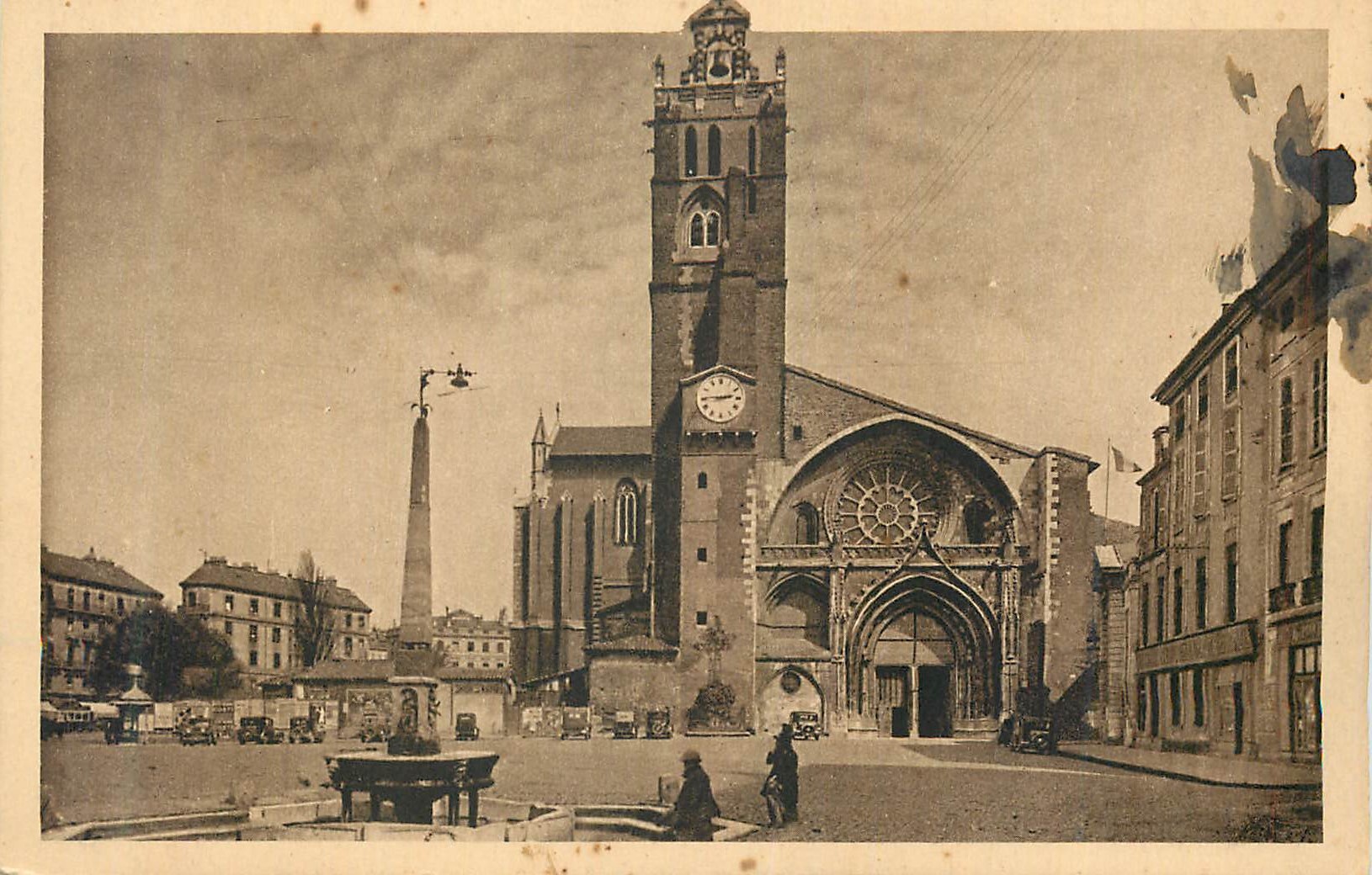 CPA Toulouse eglise saint etienne