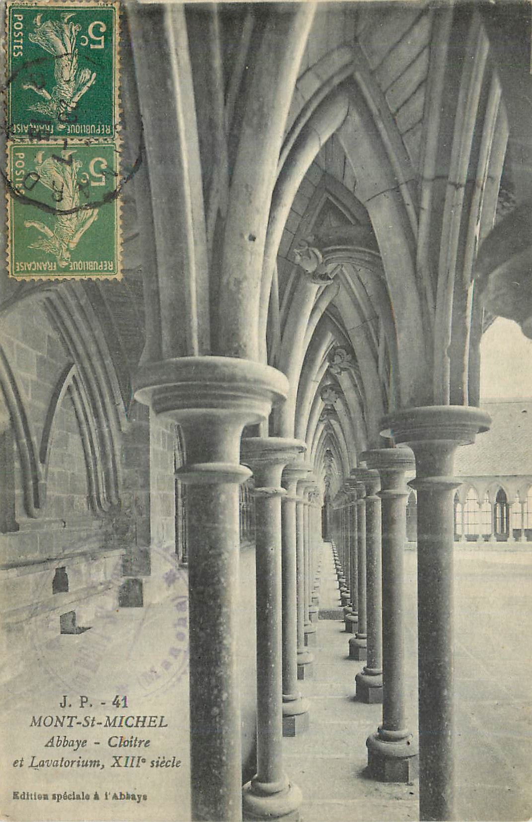 Mont-Saint-Michel — Abbaye et Cloître, XIIIe siècle — Edition spéciale à l'Abbaye