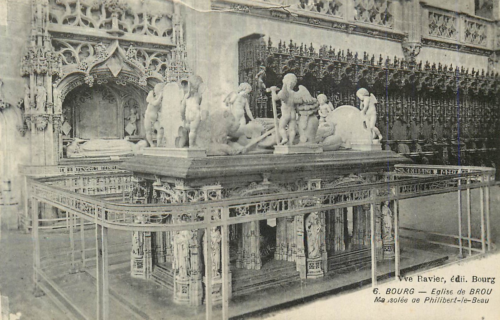 Bourg — Église de Brou, Mausolée de Philibert-le-Beau