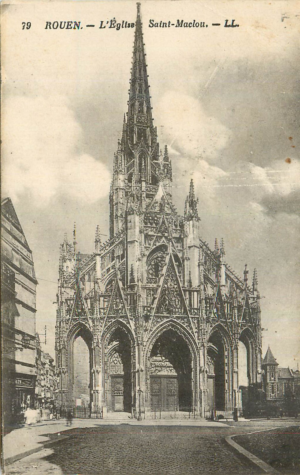 CPA 39 rouen l eglise saint maclou