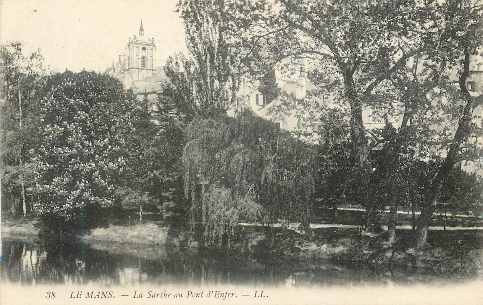 Le Mans — La Sarthe au Pont d'Enfer — LL.