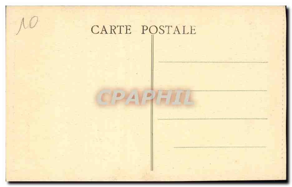 CPA Costume Folklore La Bresse Zet et Zette joyeux en passant aux ecus qu'ils rapporteront du marche — Verso