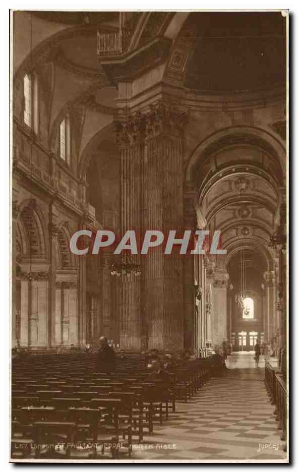 Grande Bretagne CPA Londres London St Paul's cathedral North Aisle