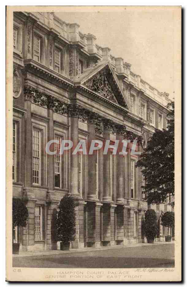 Grande Bretagne CPA Hampton Court Palace Centre portion of East Front