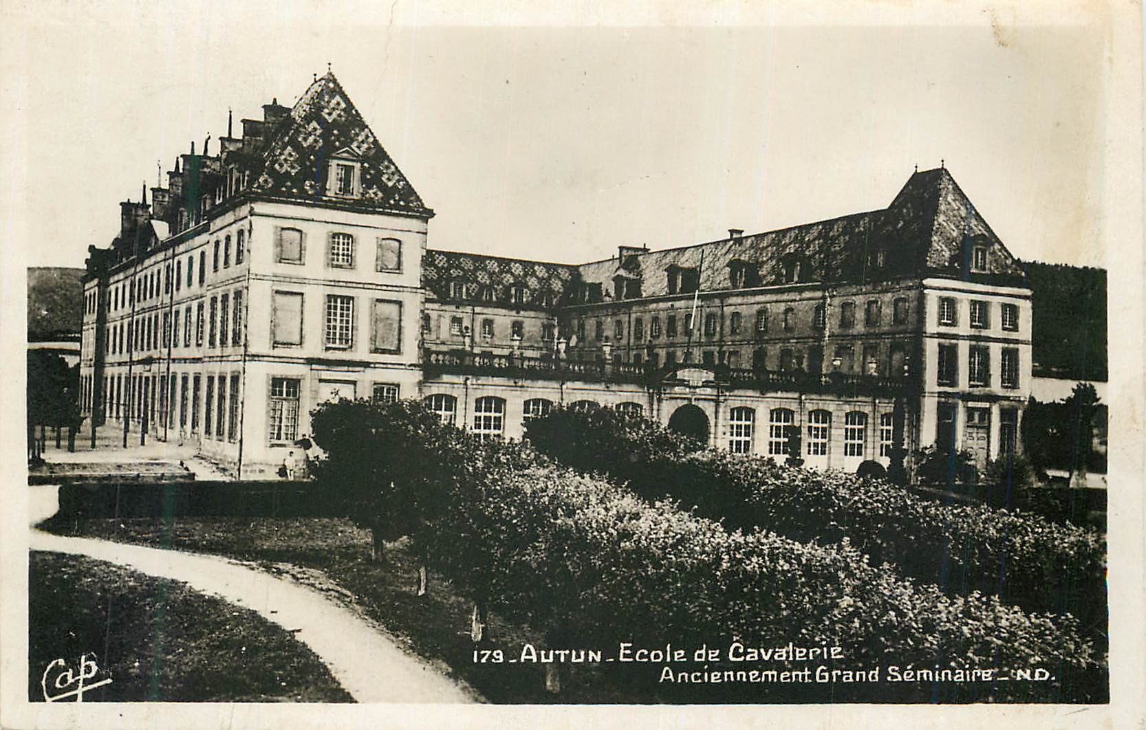 Autun — École de Cavalerie, anciennement Grand Séminaire — CPAP