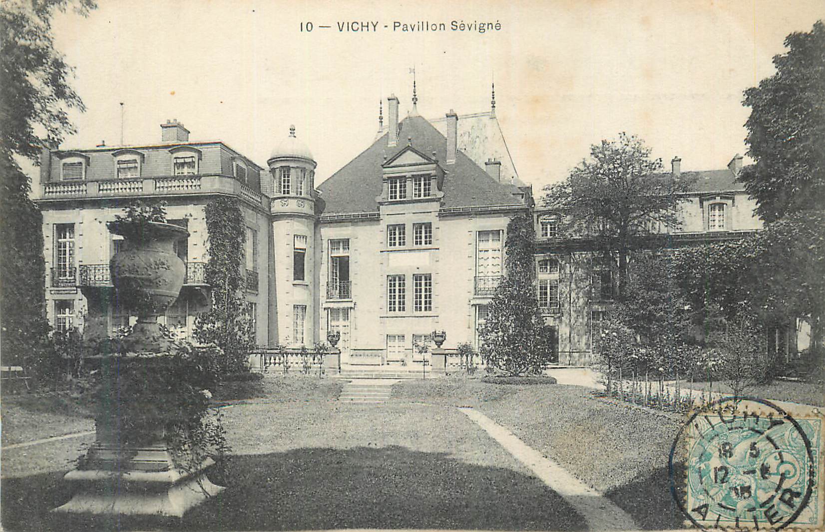 CPA Vichy Pavillon Sevigne