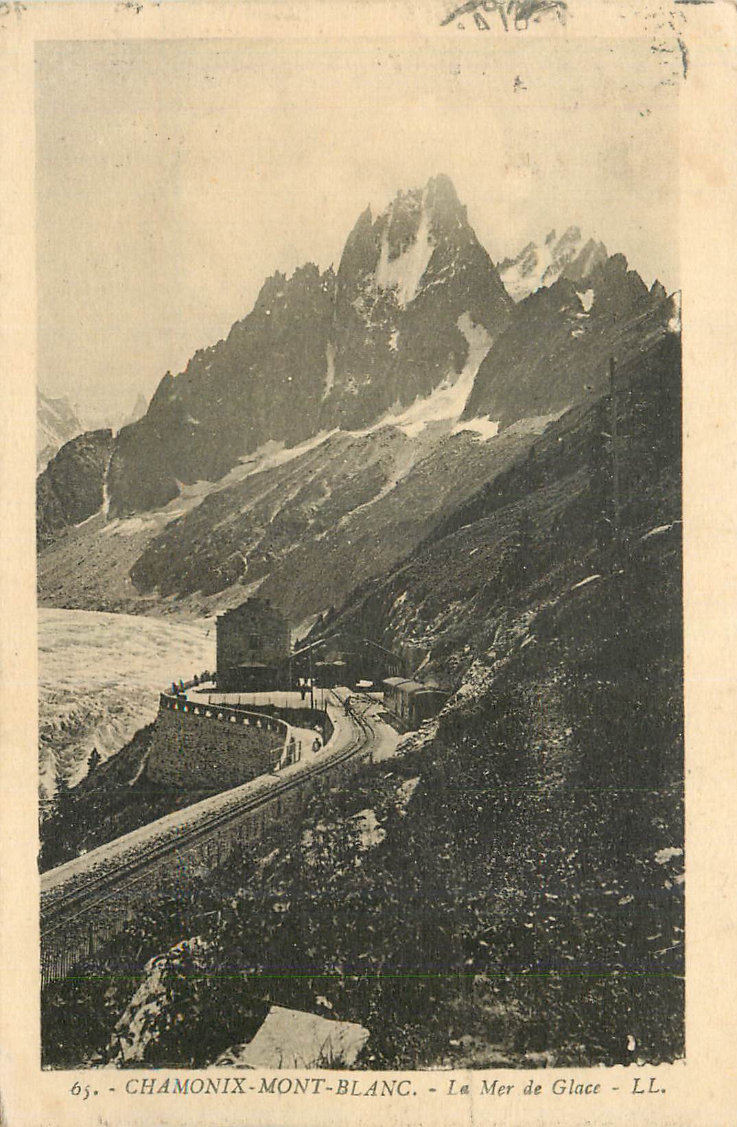 CPA Chamonix Mont Blanc La Mer de Glace