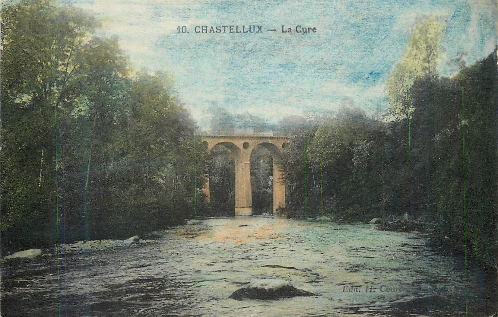 Chastellux — La Cure — Brücke über die Cure