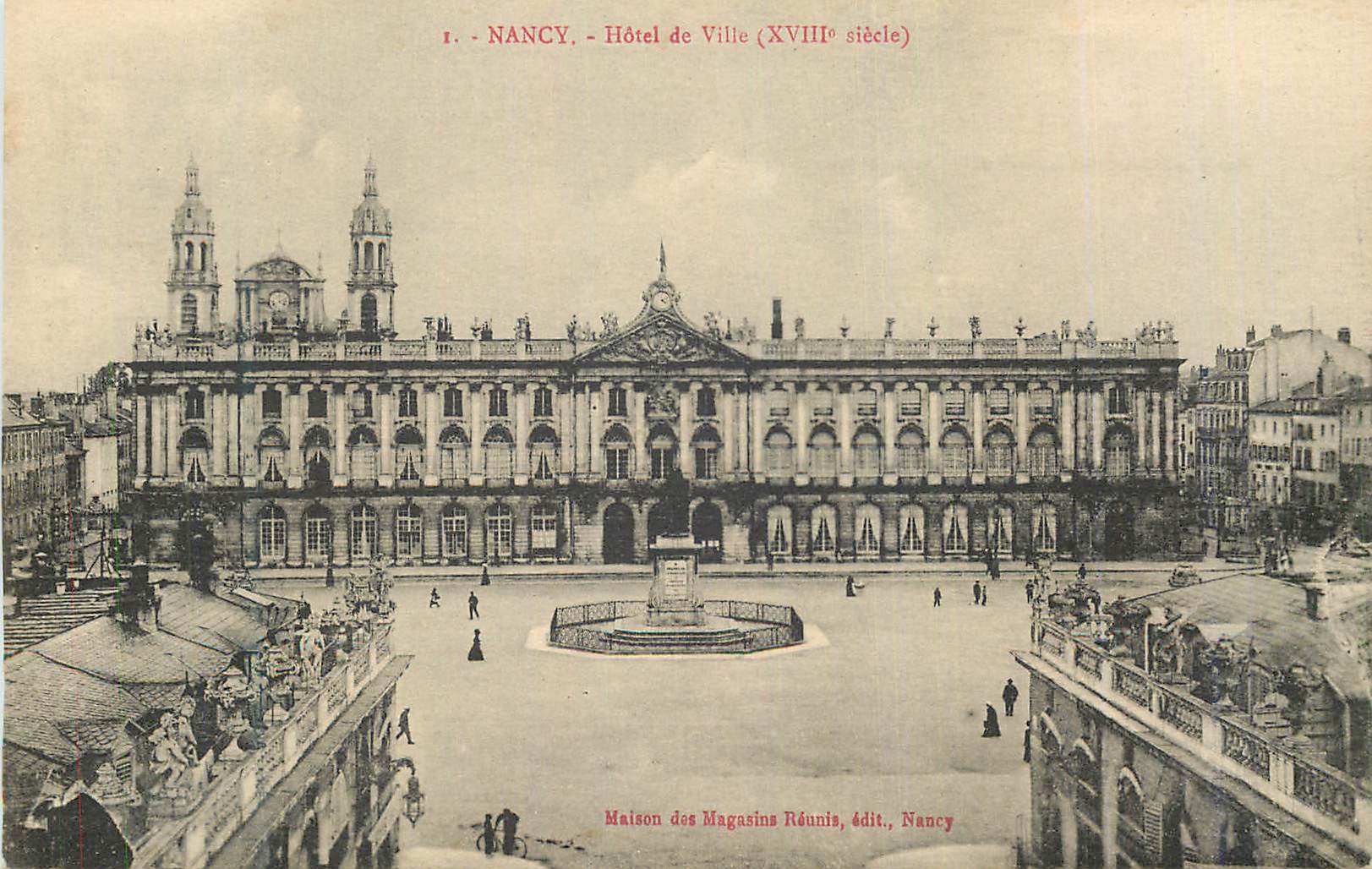 CPA Nancy Hotel de Ville (XVIIIe Siecle)