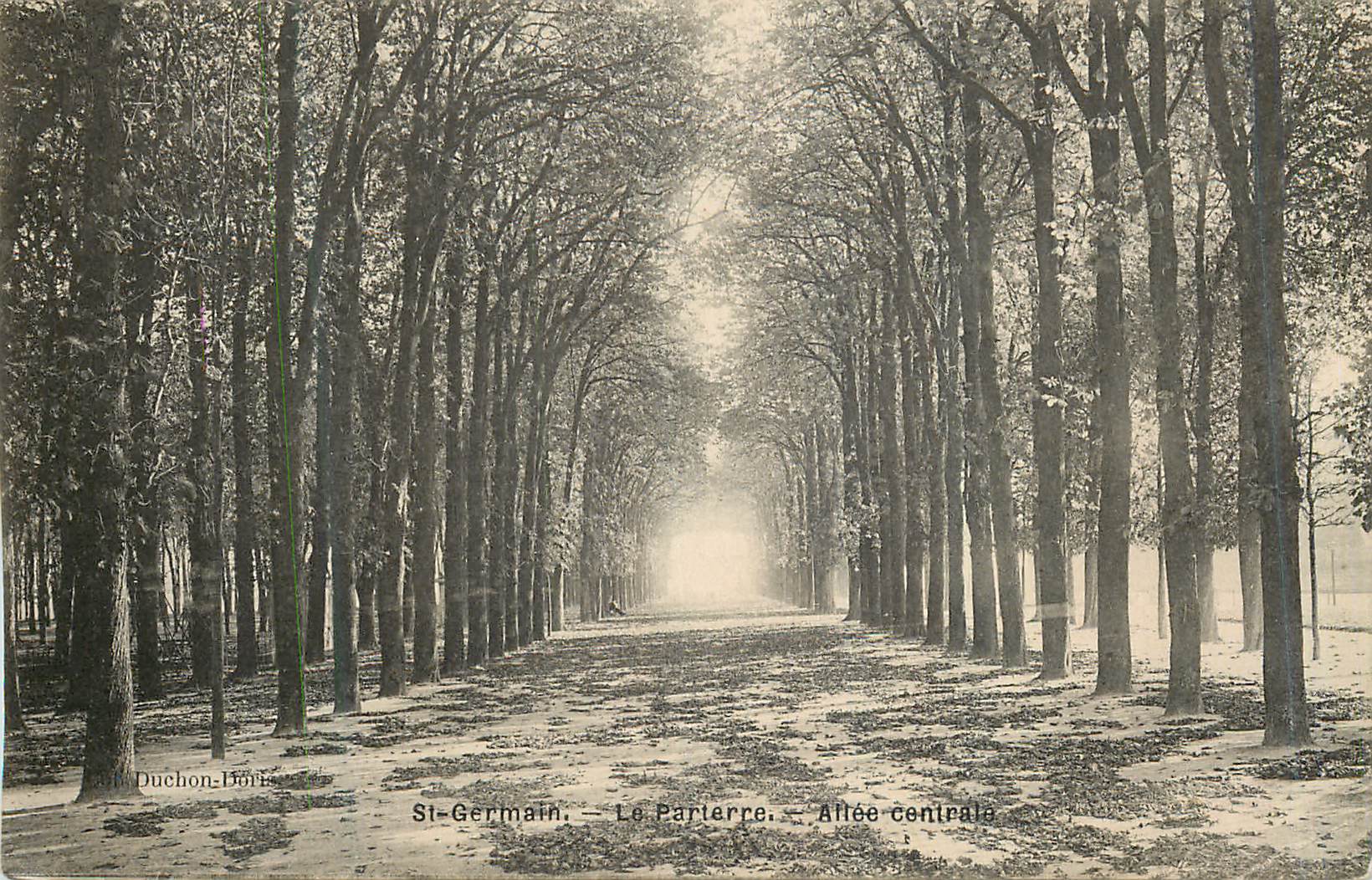 St-Germain - Le Parterre - Allée centrale — Duchon-Hollis