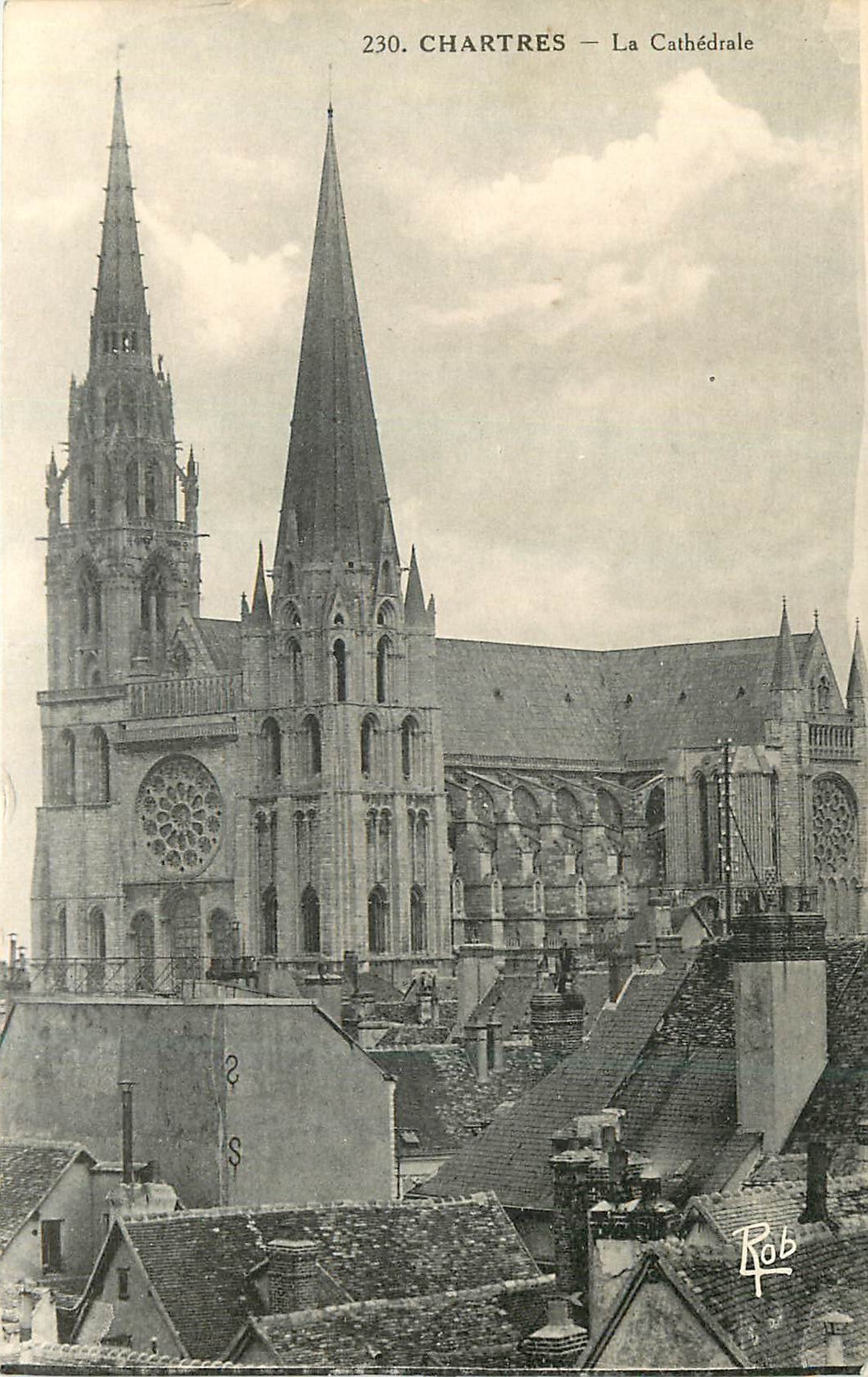 CPA Chartres La Cathedrale