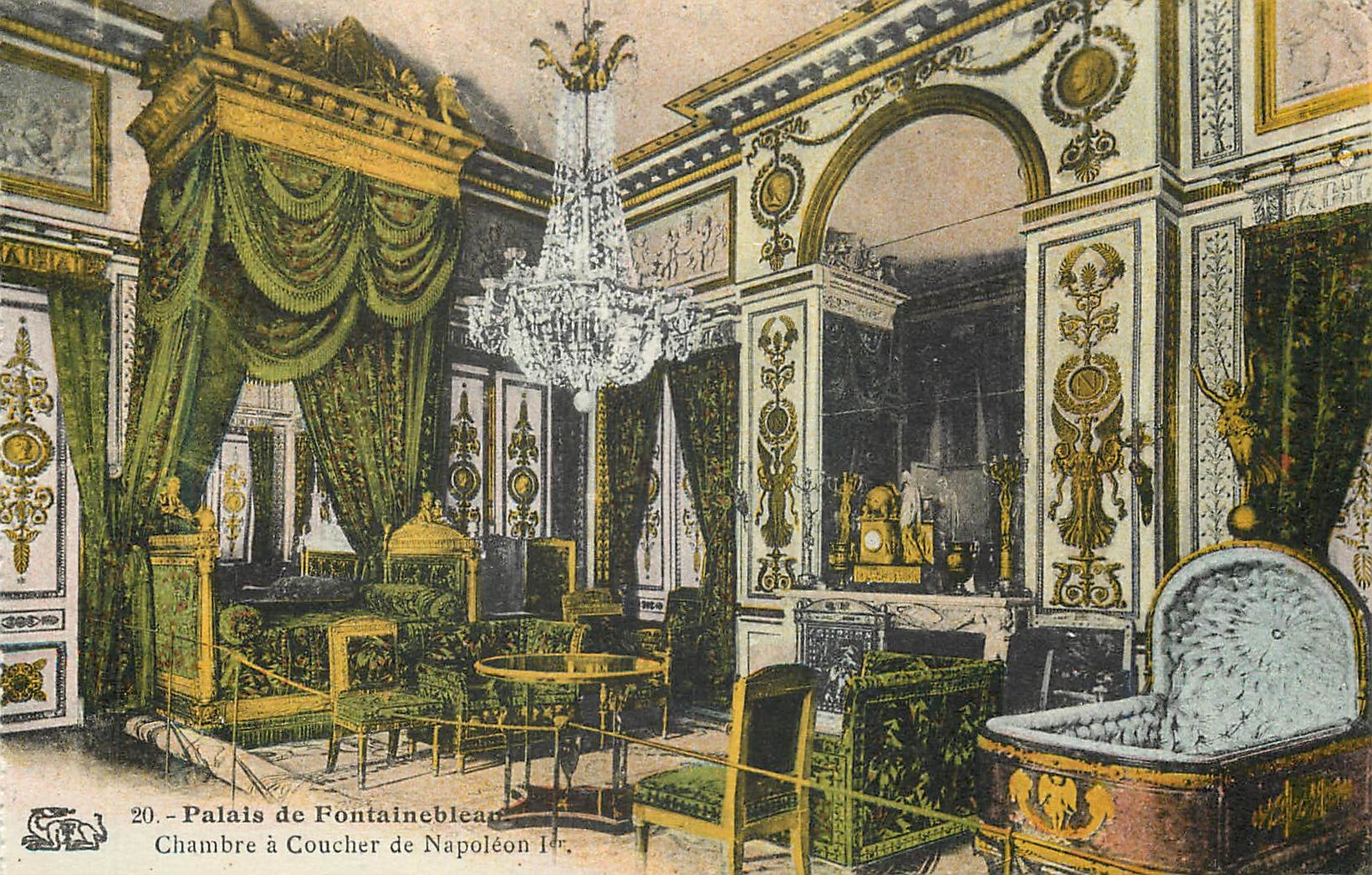 Palacio de Fontainebleau — Habitación de Napoleón I — Ediciones de la Cité