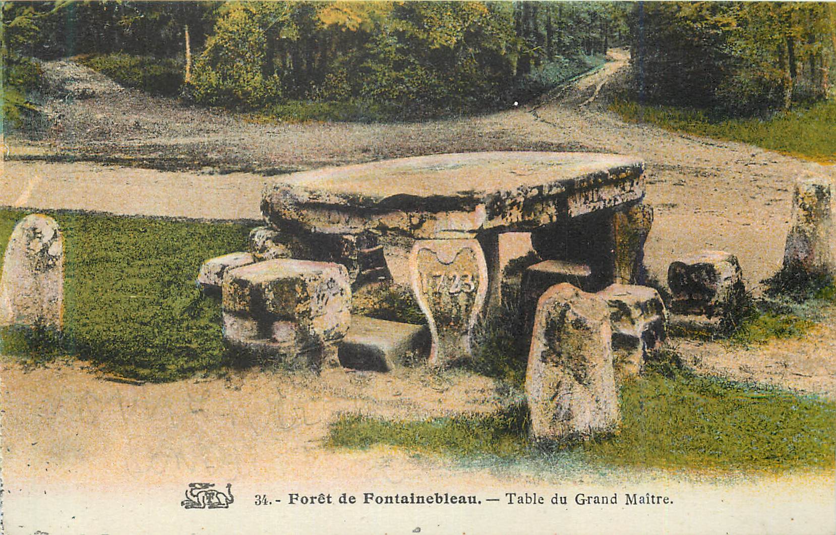 Bosque de Fontainebleau — Mesa del Gran Maestre