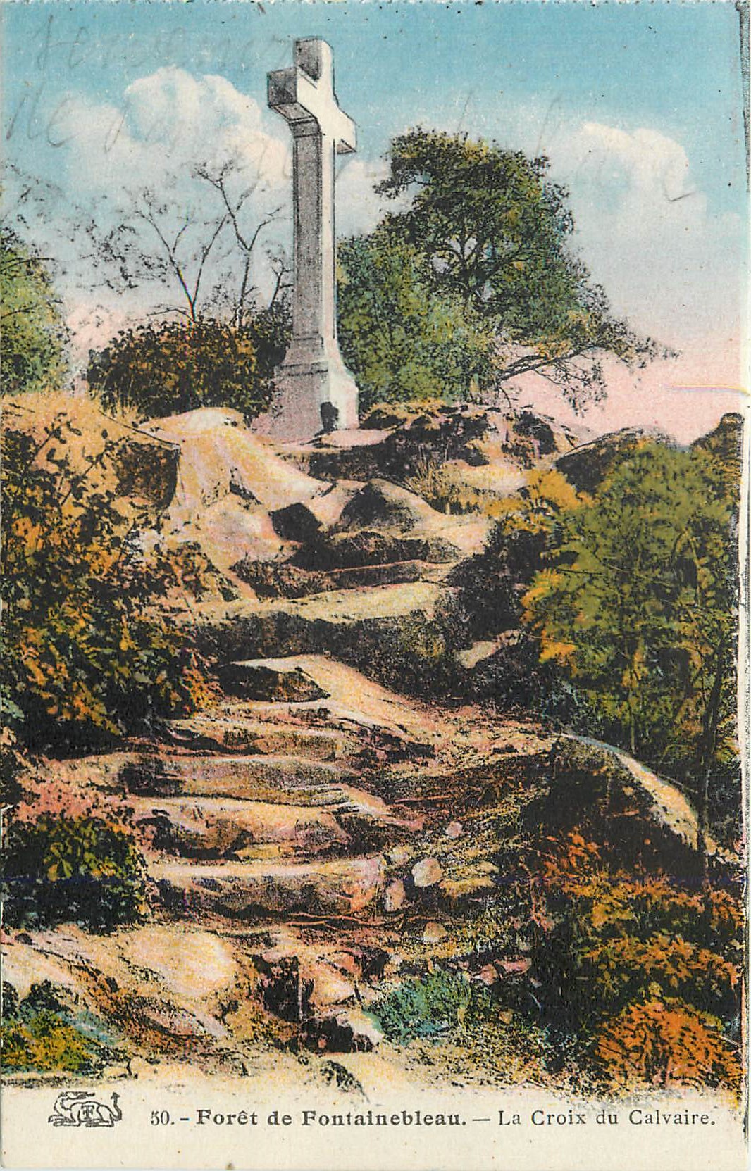 Foresta di Fontainebleau — La Croix du Calvaire