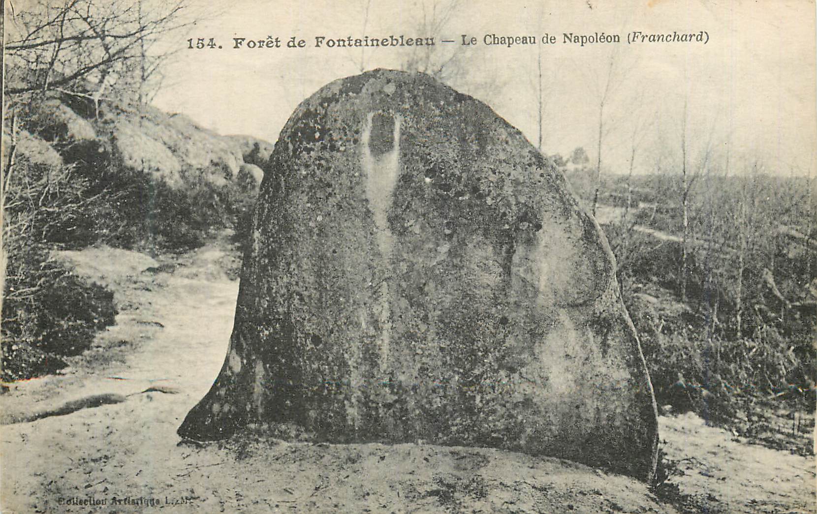 Woud van Fontainebleau — Het Hoedje van Napoleón (Franchard) — Collectie Artiartigue Léon
