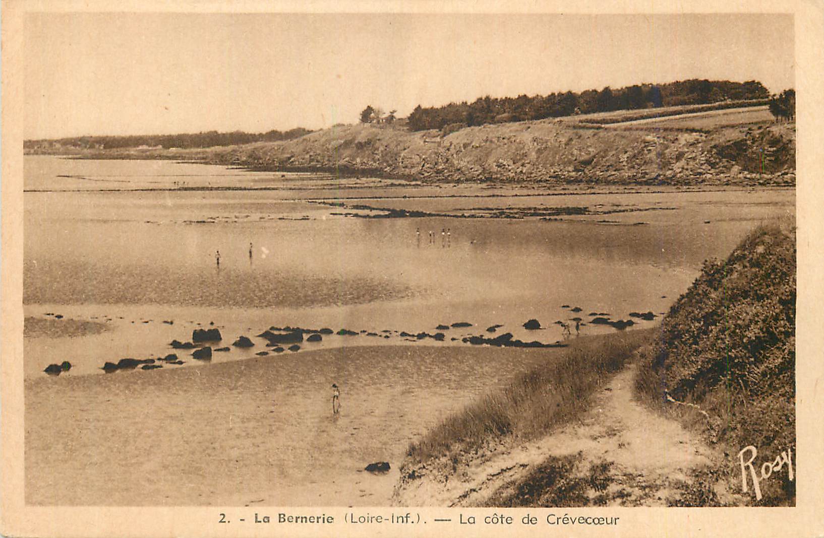 CPA La Bernerie (Loire Inf) La Cote de Crevecoeur