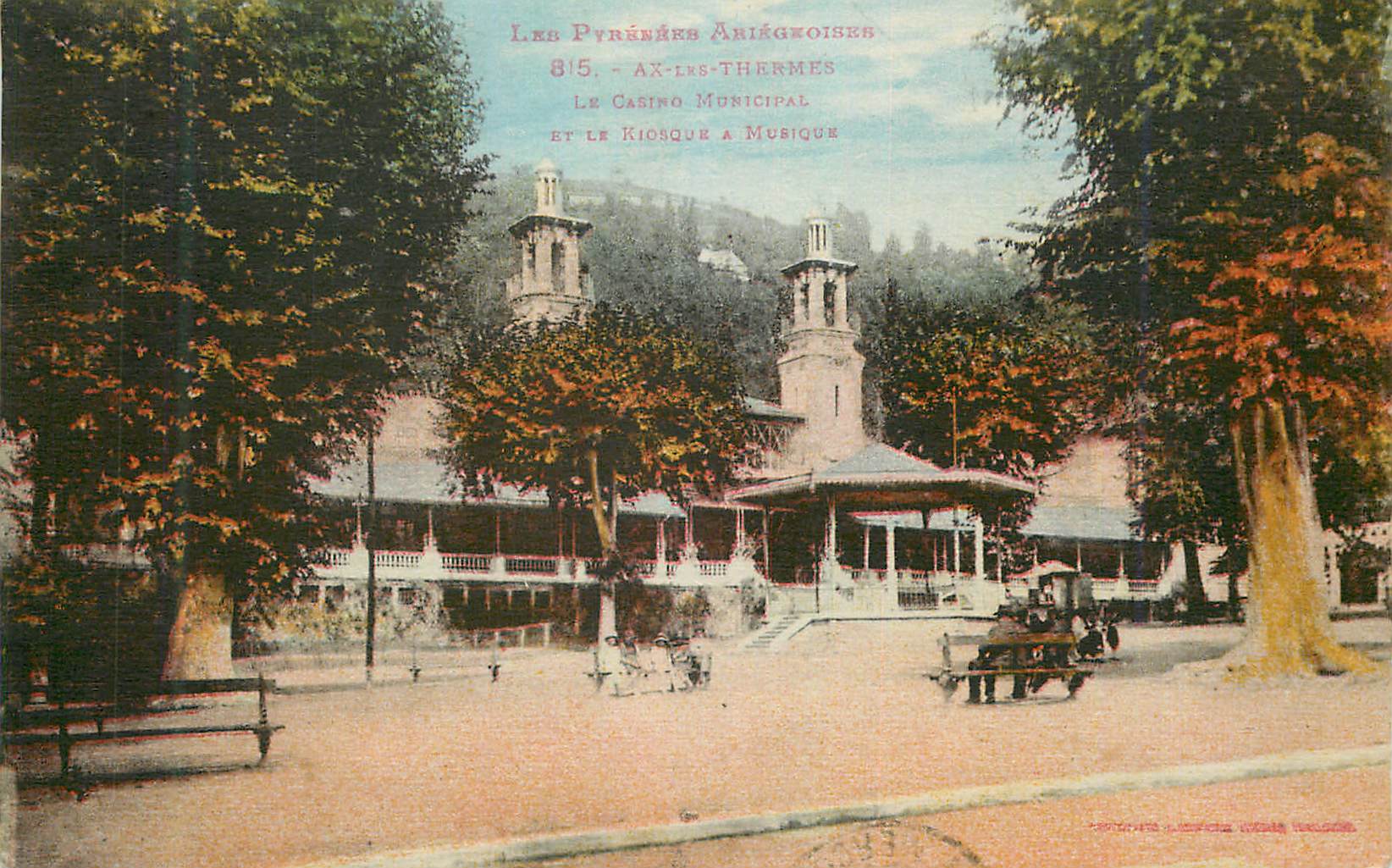 CPA Ax Les Thermes Le Casino Municipal