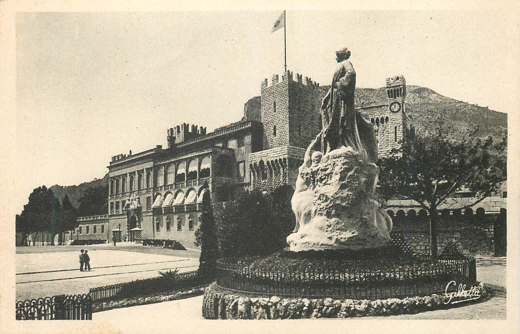 CPA Monte Carlo Cote d'Azur Palais du Prince
