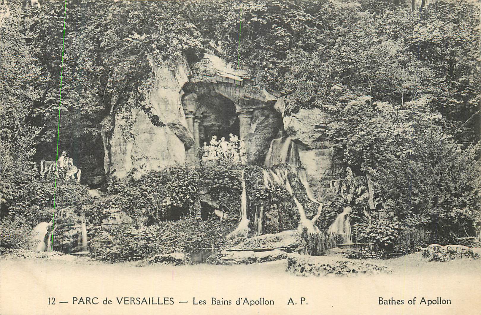 CPA Parc de Versailles Les Bains d'Apollon