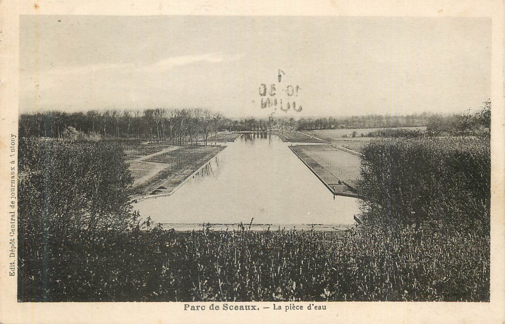 CPA Parc du Sceaux La Piece d'Eau
