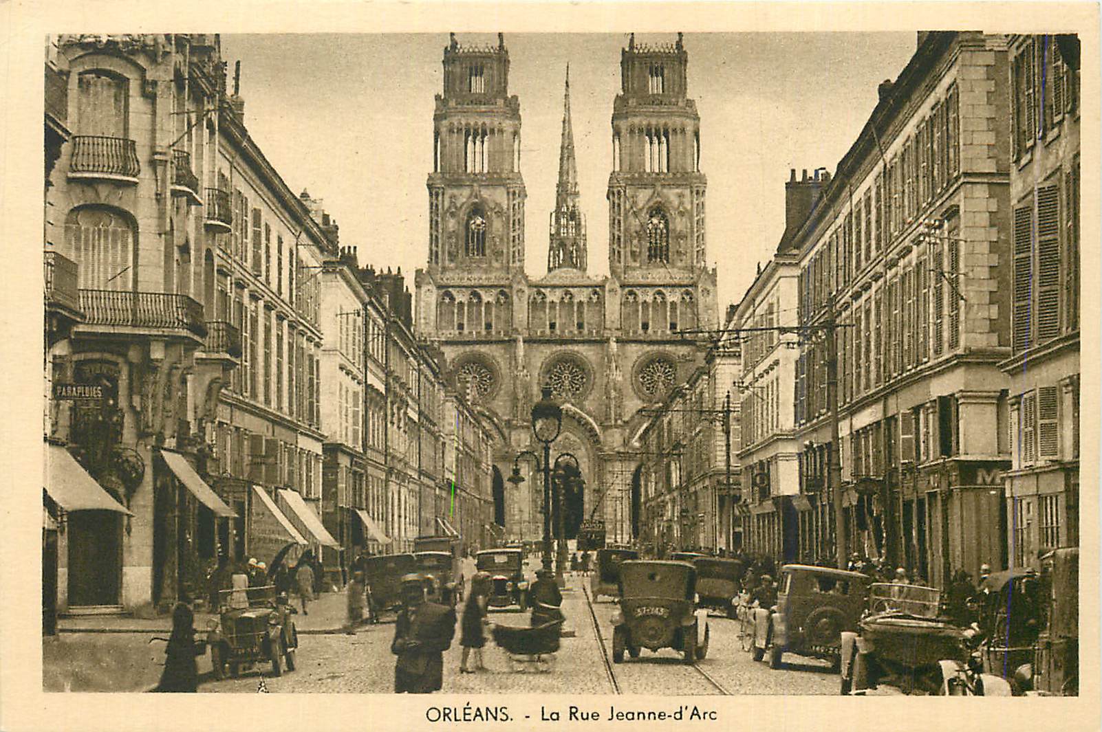 CPA Orleans La Rue Jeanne d'Arc