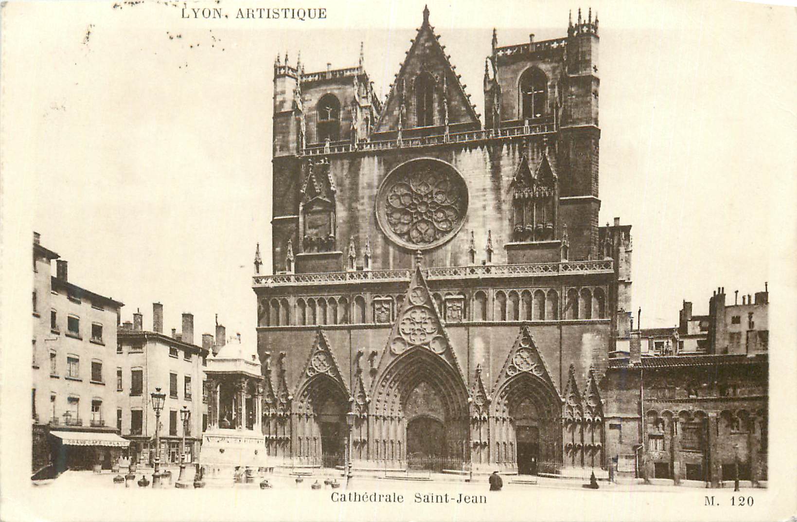 CPA Lyon Artistique Cathedrale Saint Jean