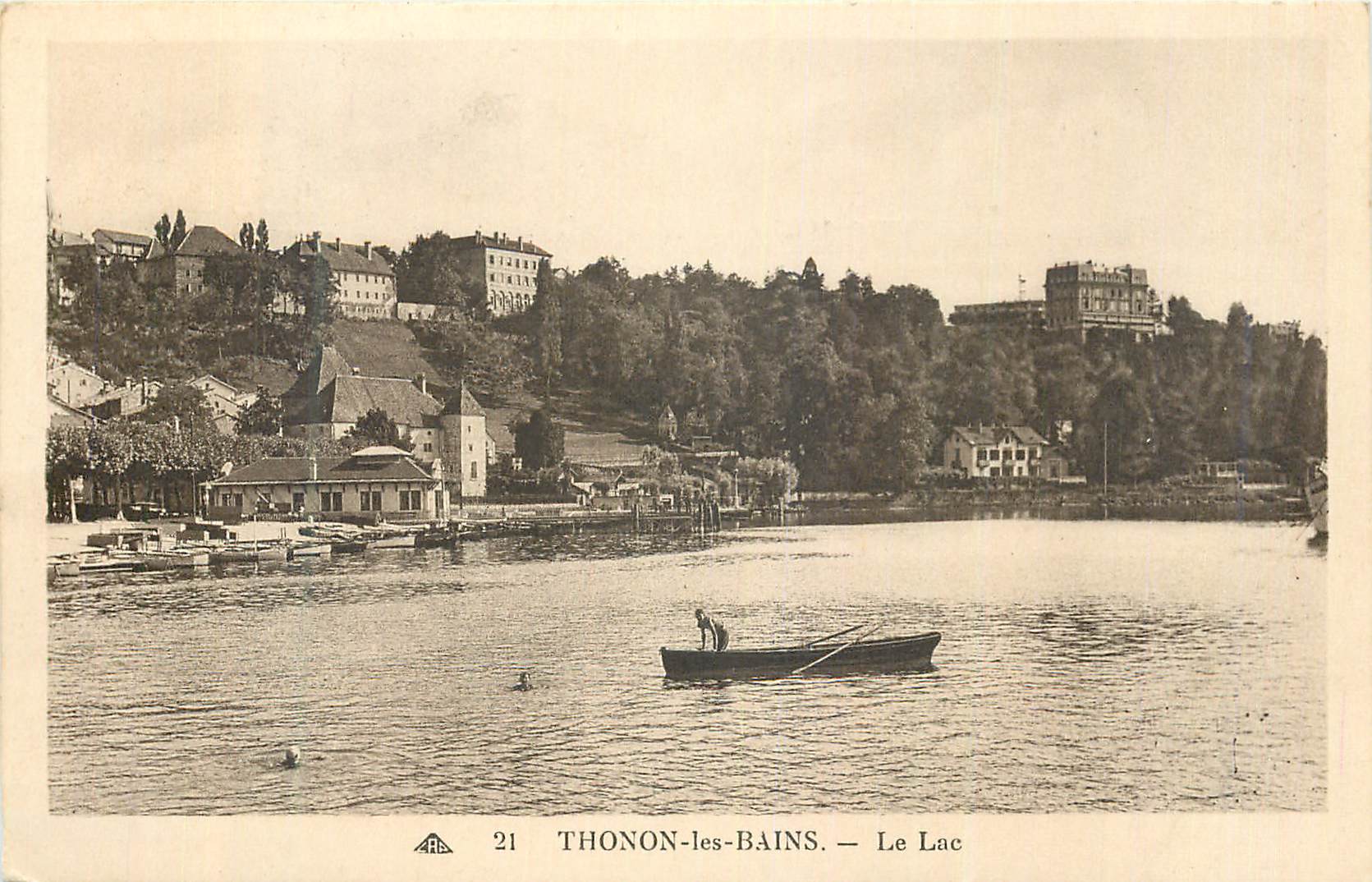 THONON-les-BAINS — Le Lac — éditeur A.P.E. n°21