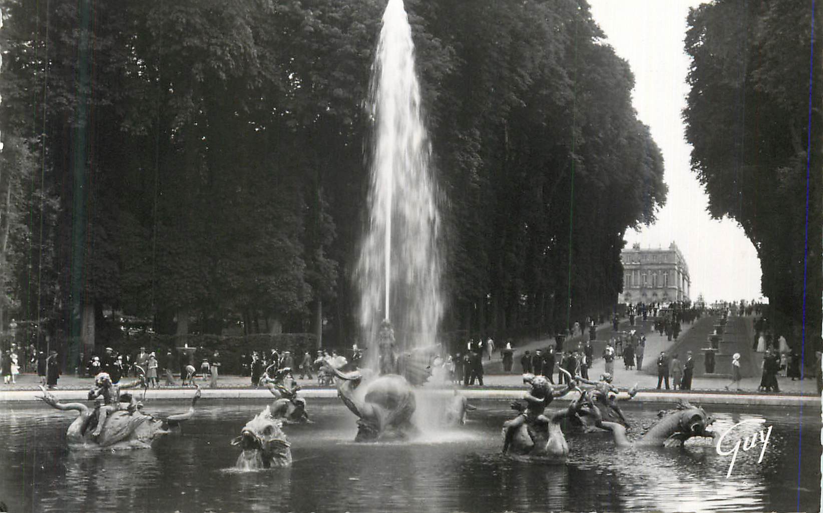 CPM Versailles et ses Merveilles Parc du Chateau Bassin du Dragon