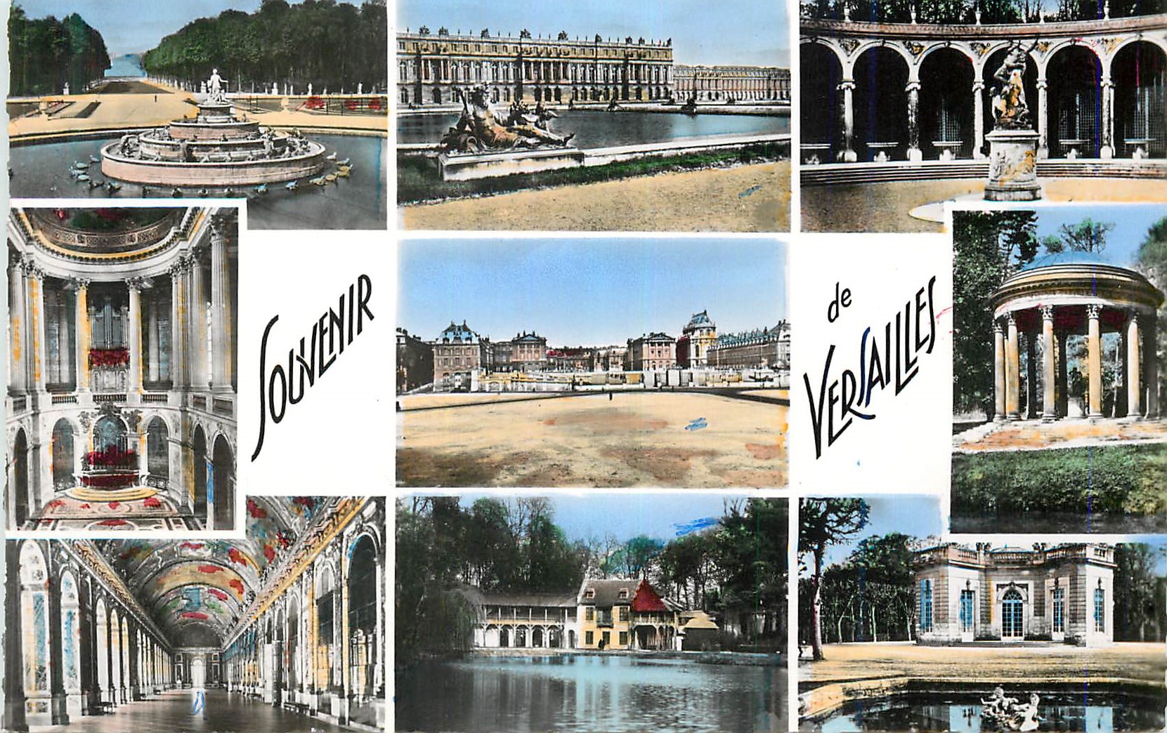 Versailles — Souvenir de Versailles — éditeur non visible