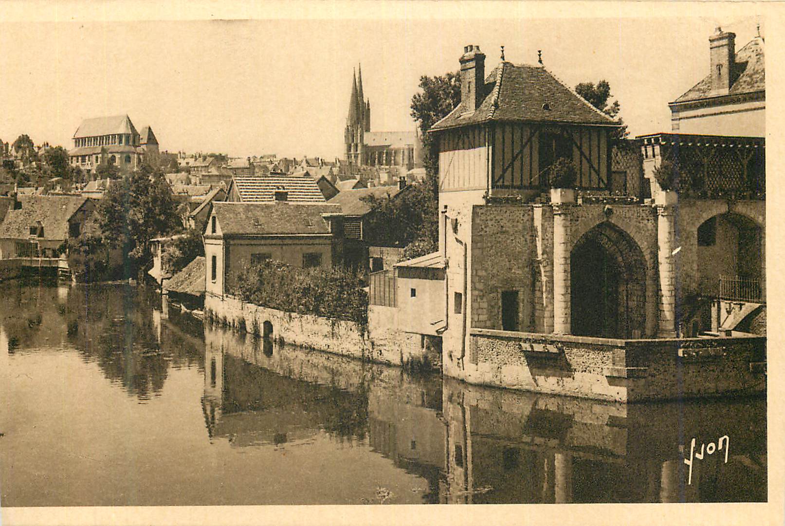 CPA Chartres (Eure et Loir) Le Chateau d'If