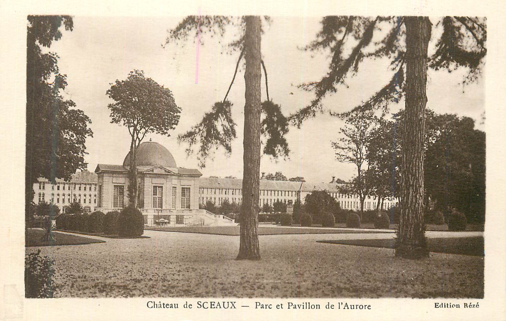 CPA Chateau de Sceaux Parc et Pavillon de l'Aurore