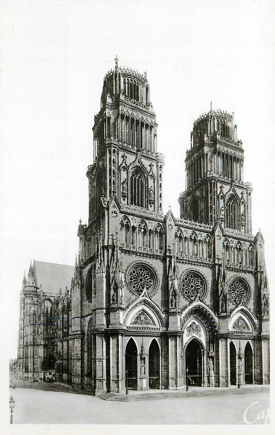 CPM Orleans La Cathedrale Sainte Croix (Mon Hist)