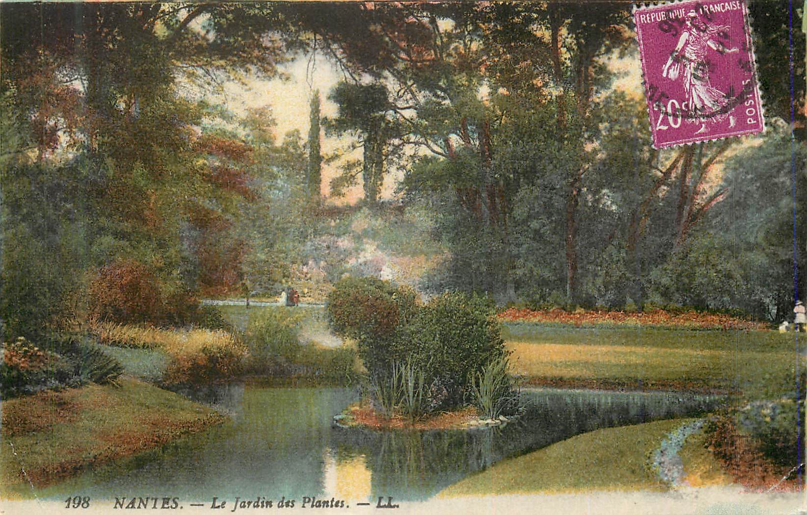 CPA Nantes Le Jardin des Plantes
