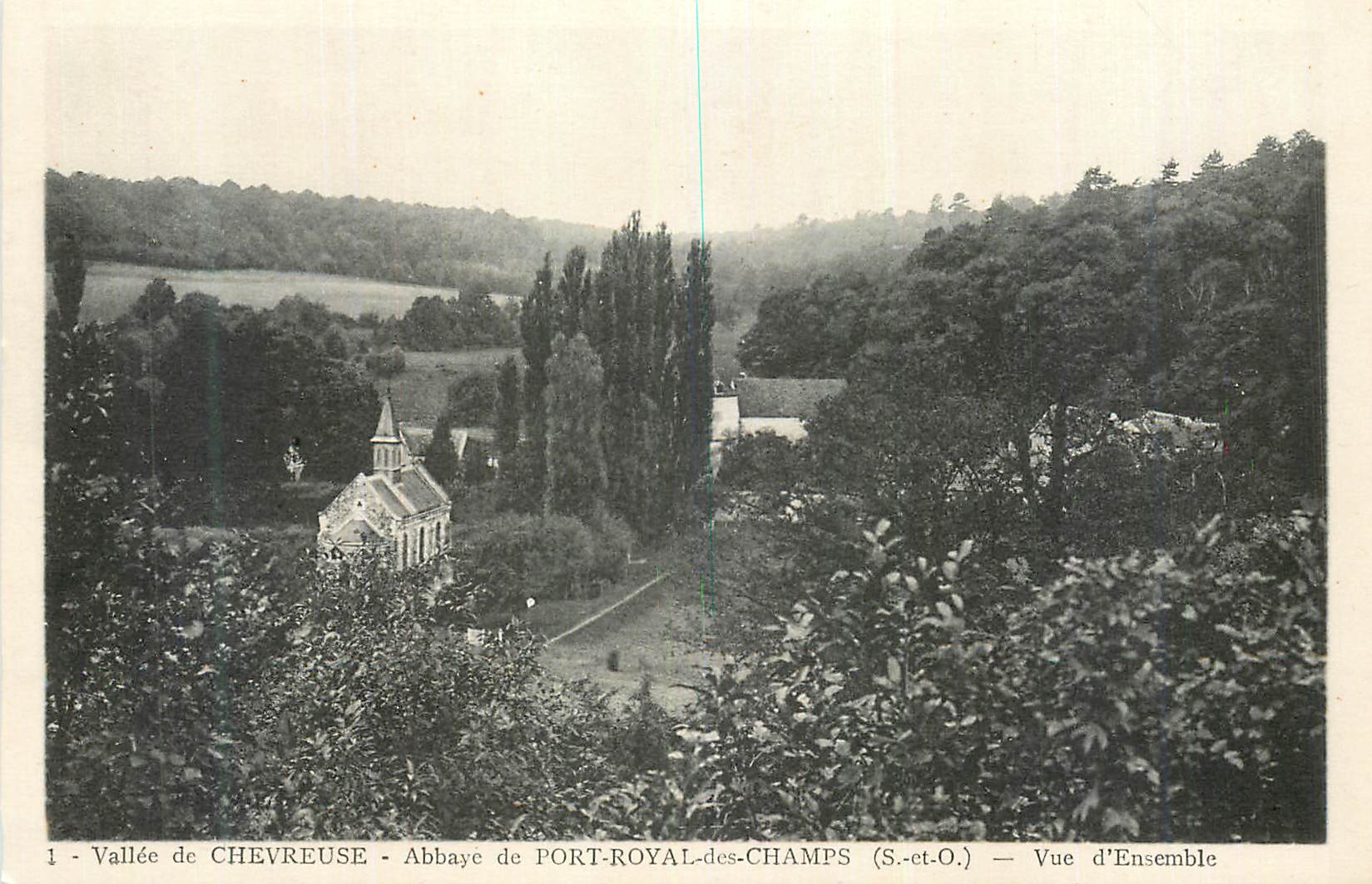 CPA Vallee de Chevreuse Abbaye de Port Royal des Camps (S et O) Vue d'Ensemble