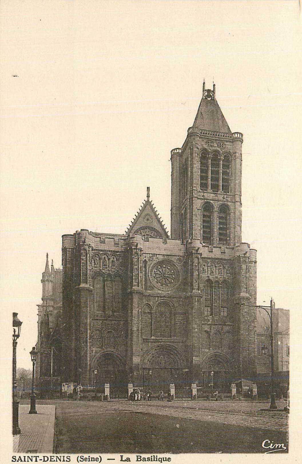 CPA Saint Denis (Seine) La Basilique