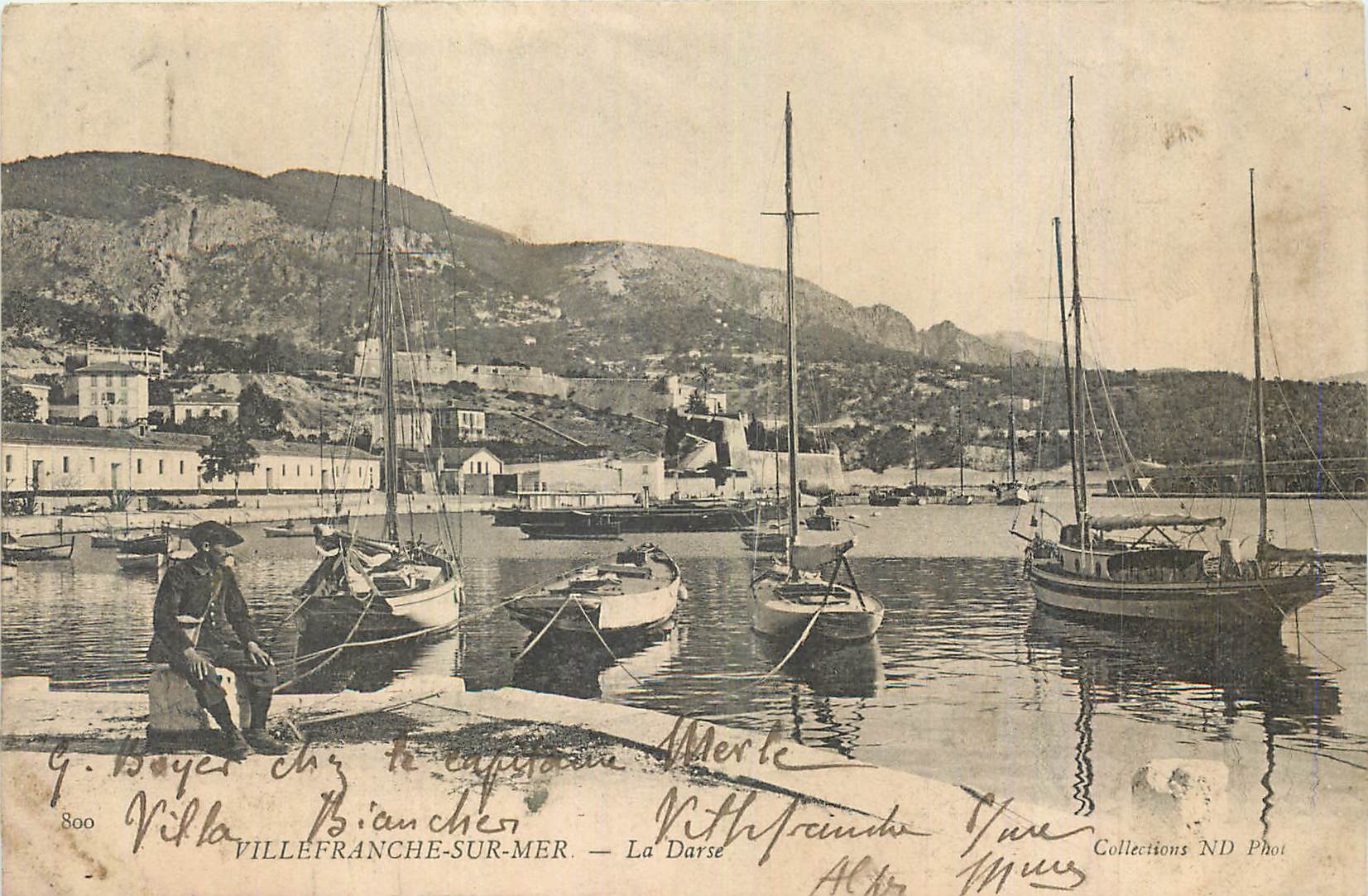 Villefranche-sur-Mer — La Darse — Colección ND Phot