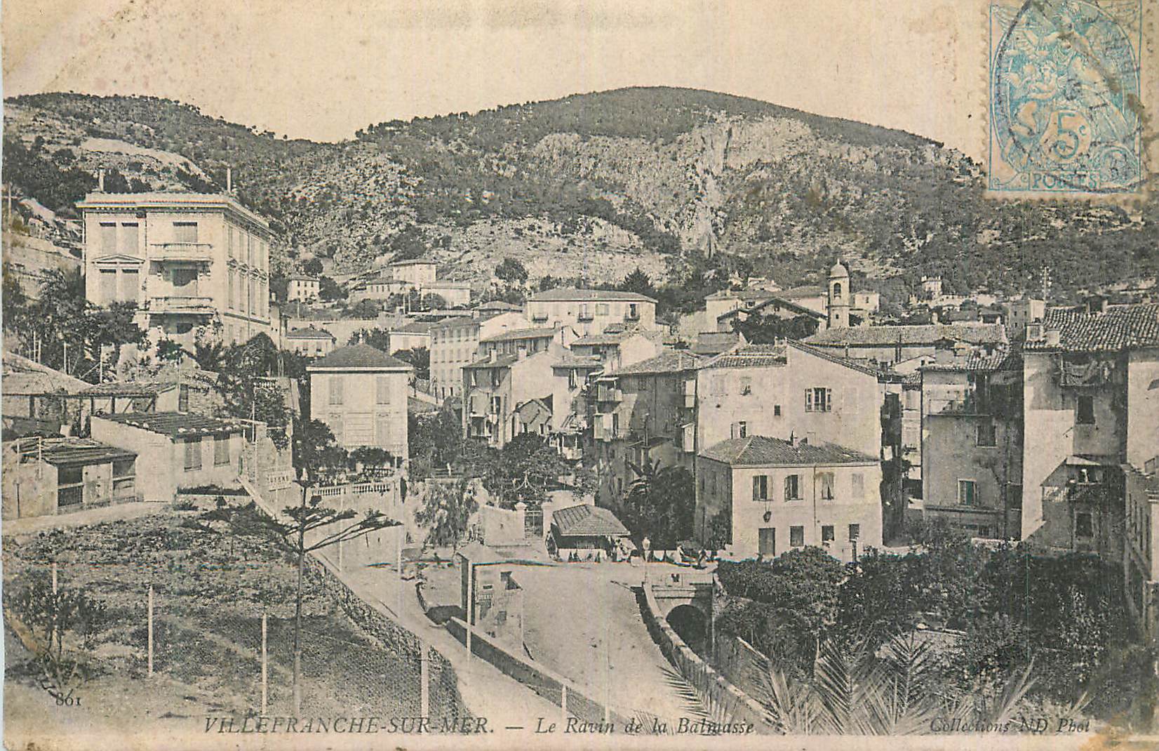 Villefranche-sur-Mer — Le Ravin de la Batmasse — Collections ND Phot