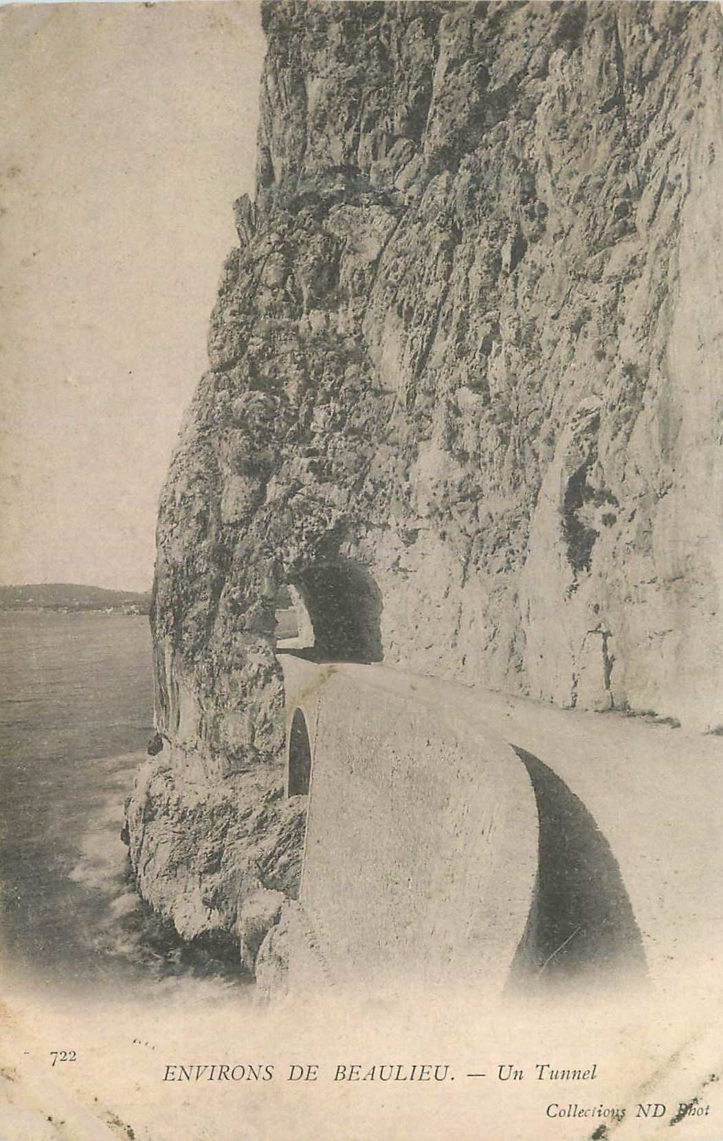 CPA Environs de Beaulieu Un Tunnel