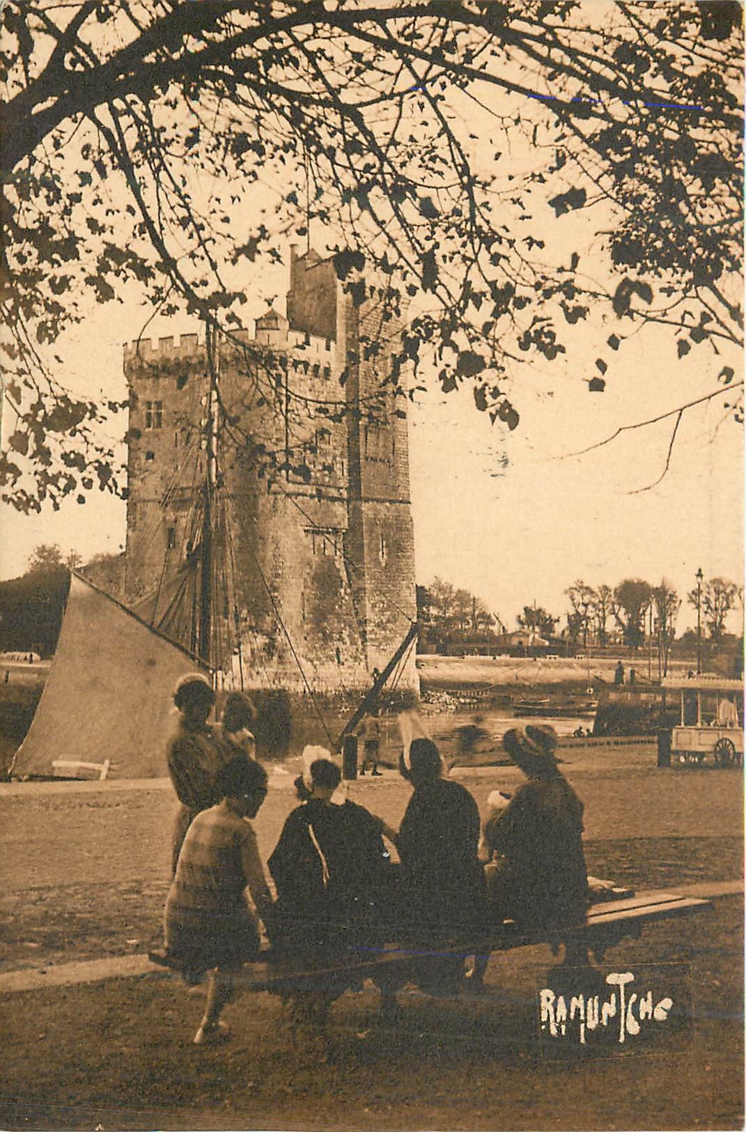 Tour de Belém — Lisbonne — éditeur Ramuntche, n° de série non visible