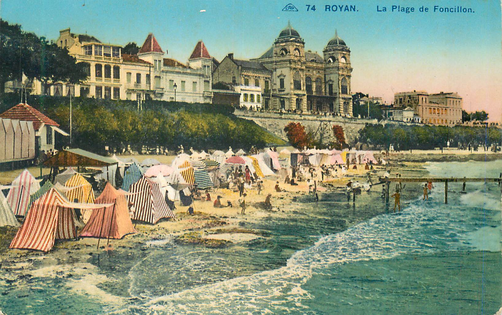 CPA Royan La Plage de Foncillon