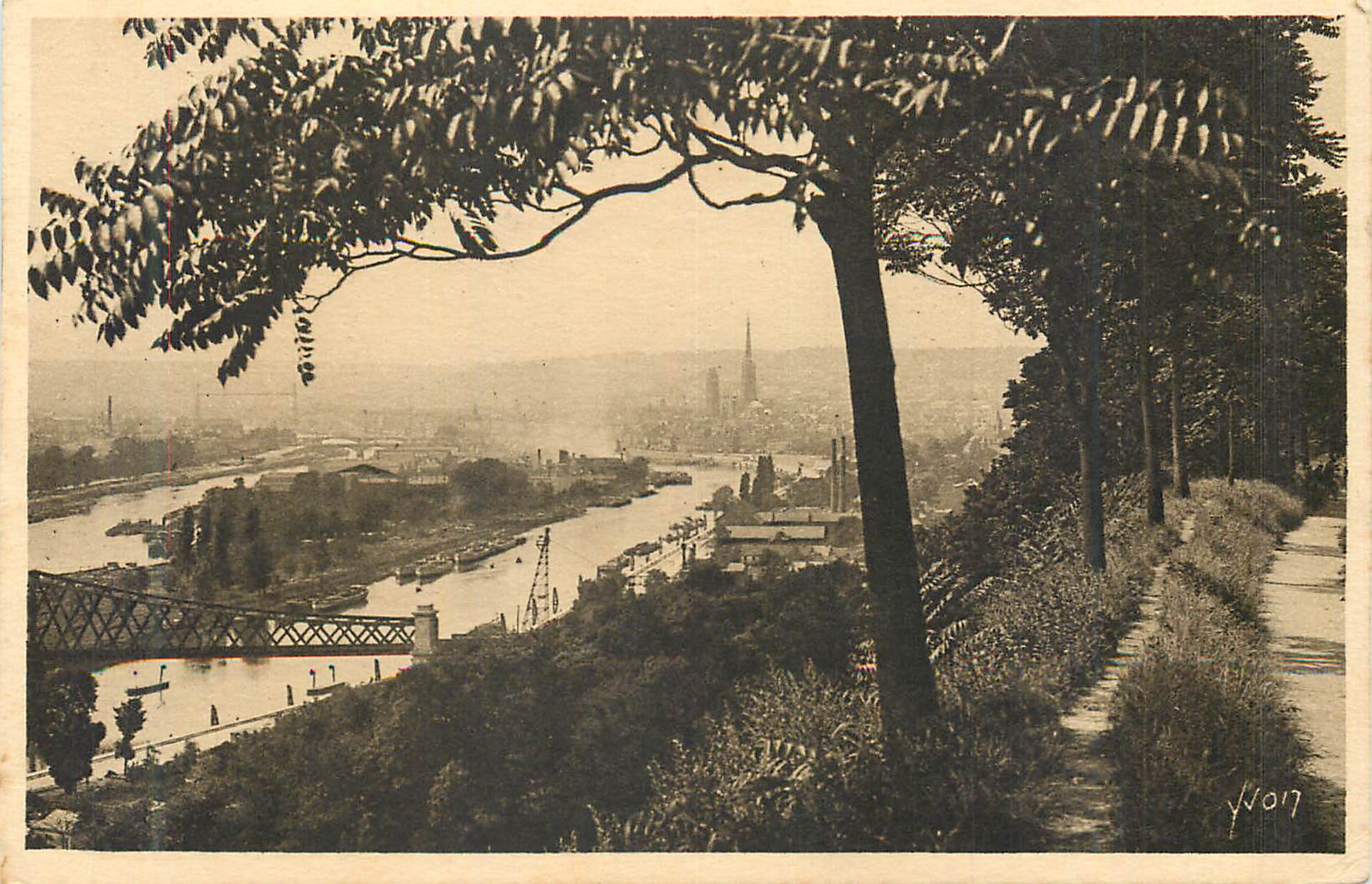CPA Rouen (Seine Inferieure) Vue Panoramique de la Ville