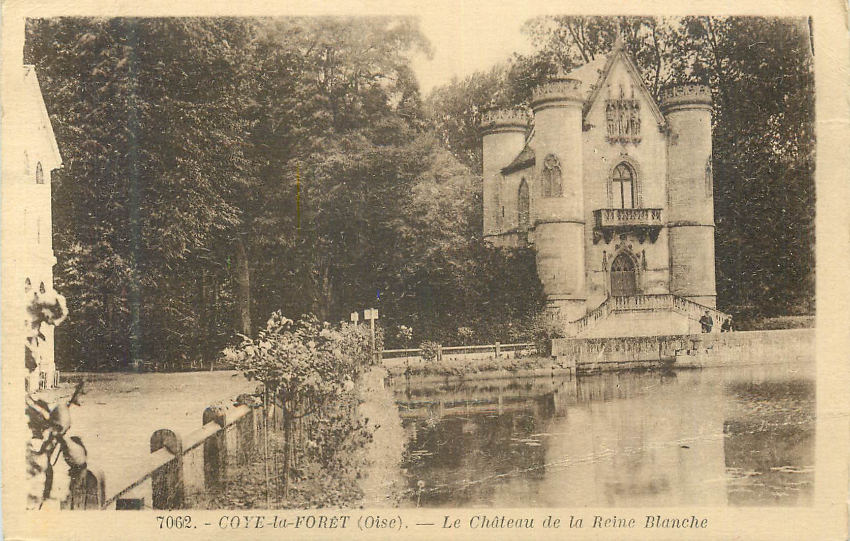 CPA Coye la Foret (Oise) Le Chateau de la Reine Blanche