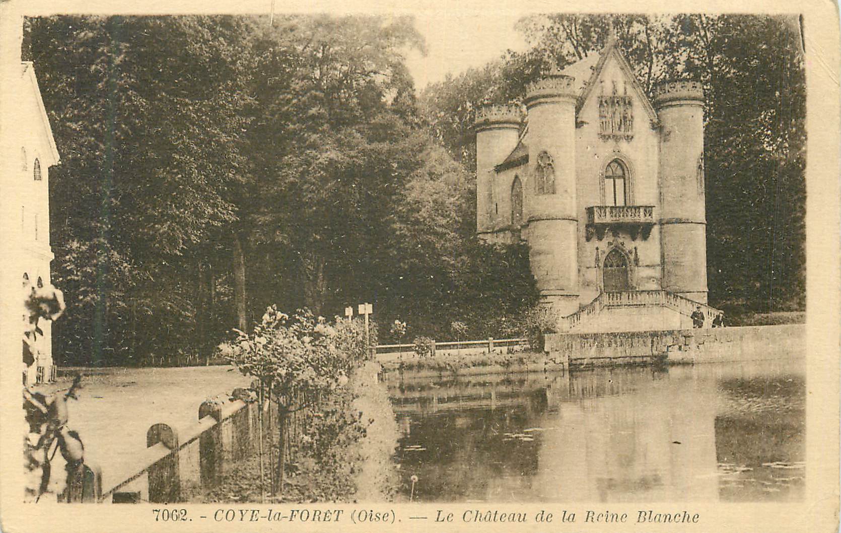 CPA Coye le Foret (Oise) Le Chateau de la Reine Blanche