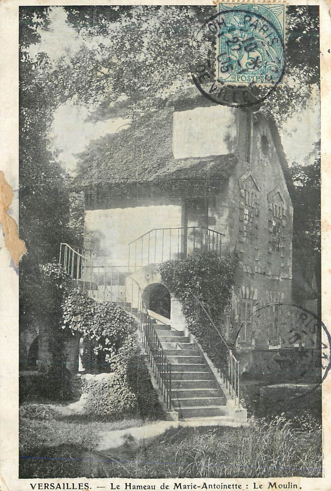 CPA Versailles Le Hameau de Marie Antoinette Le Moulin