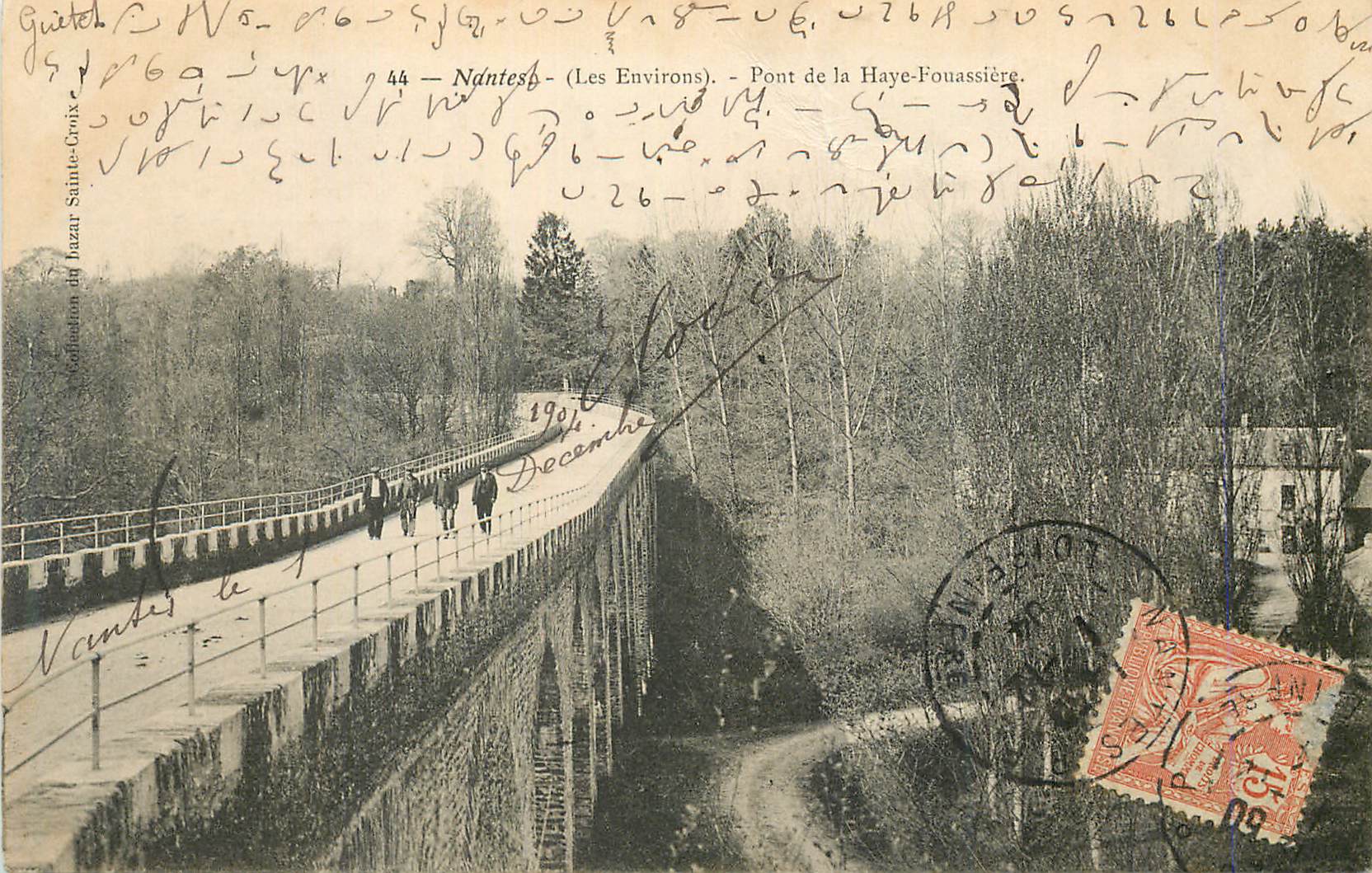 CPA Nantes (Les Environs) Pont de la Haye Fouassiere