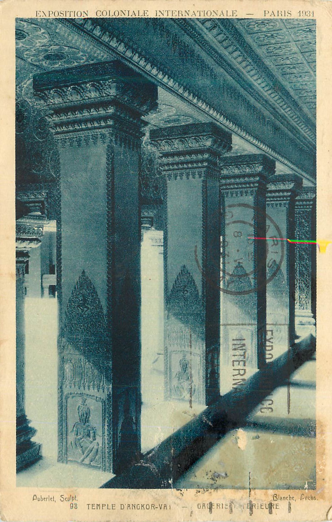 CPA Exposition coloniale internationale 1931 Temple d'Angkor Vat